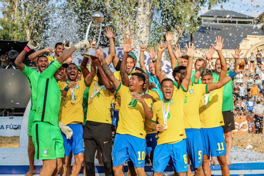 Futebol de areia: seleção brasileira é convocada para a Copa