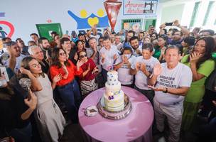 Wellington Dias aniversaria e entidade que atende povo de rua é beneficiada (Foto: Divulgação)
