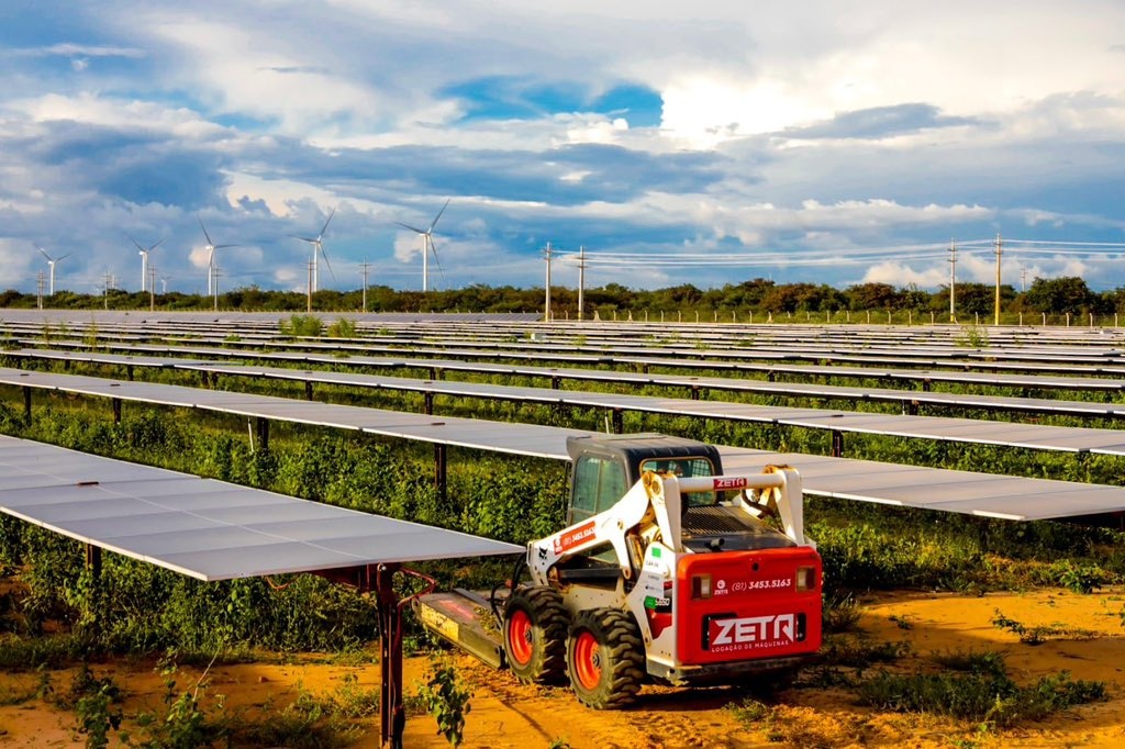 A capacidade instalada é de 252 megawatts.