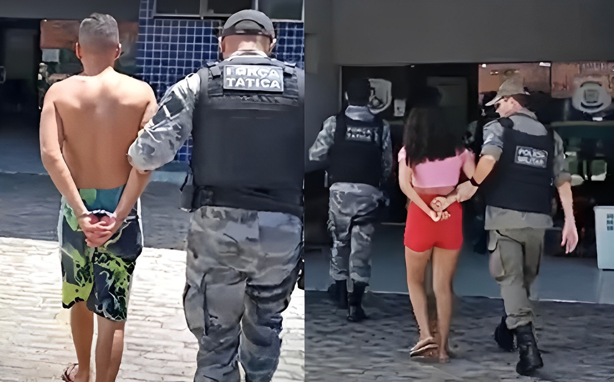 A dupla é suspeita de uma tentativa de homicídio no Distrito Federal