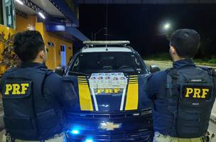 A mercadoria foi encaminhada para a sede da Polícia Federal (Foto: PRF)