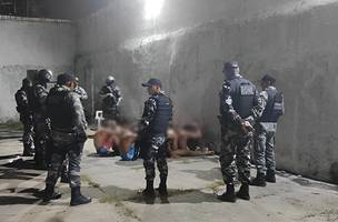 A Polícia Militar conseguiu conter o princípio de rebelião (Foto: Reprodução/ Redes sociais)
