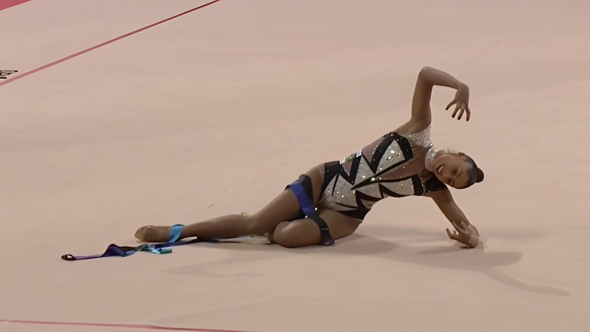 Barbara Domingos, na Copa do Mundo de Sofia