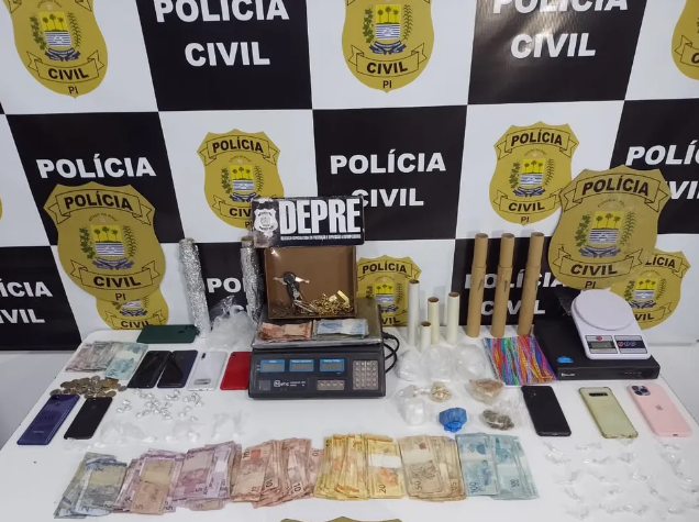 Casal é preso por tráfico de drogas na zona leste da Capital