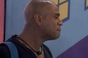 Cezar Black é eliminado do BBB (Foto: TV Globo/Reprodução)