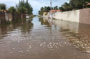 Cheias em Luís Correia (Foto: Divulgação)