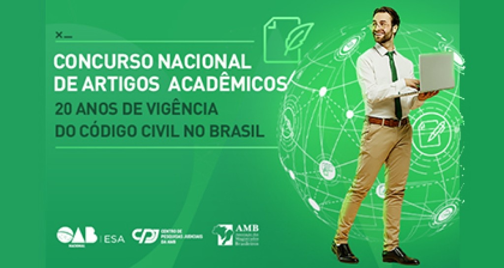 Concurso de artigos científicos sobre 20 anos do Código Civil