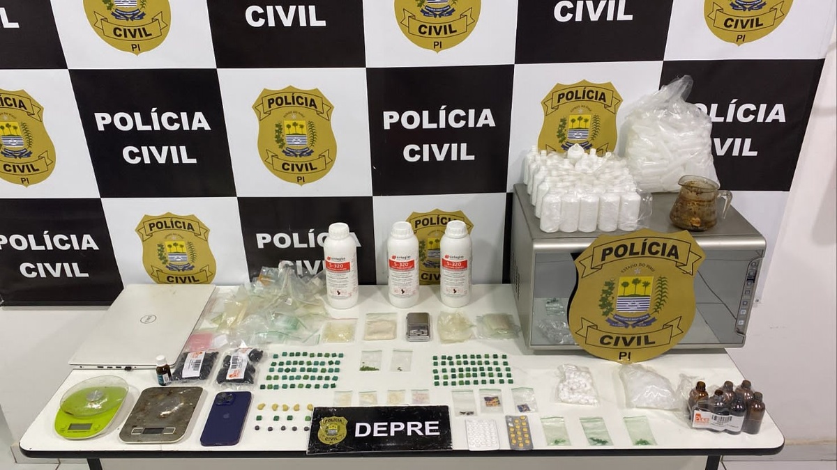 Depre faz primeira apreensão da droga “Lágrimas de Shiva” no Piauí