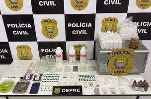 Depre faz primeira apreensão da droga “Lágrimas de Shiva” no Piauí (Foto: PC/Divulgação)