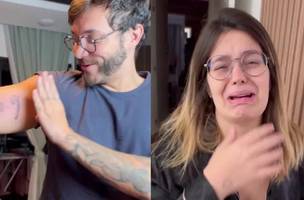 Eliezer homenageia Viih Tube com tatuagem (Foto: Reprodução/Instagram)