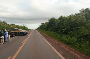 Idoso de 66 anos morre atropelado em Parnaíba (Foto: PRF/Divulgação)