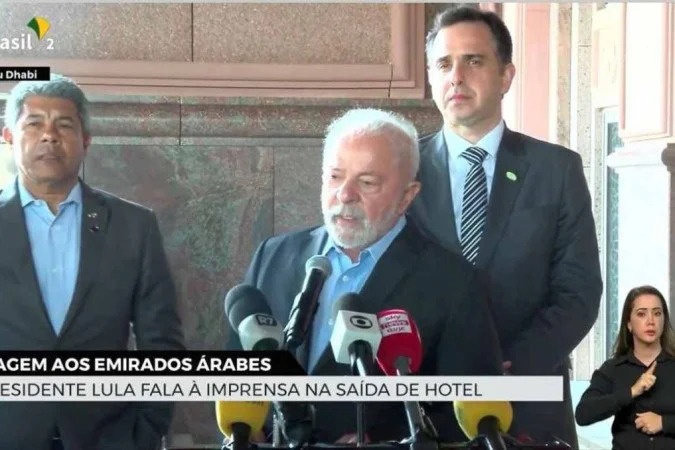 Lula diz que acordos fechados com China e Emirados Árabes superam R$ 62,5 bi