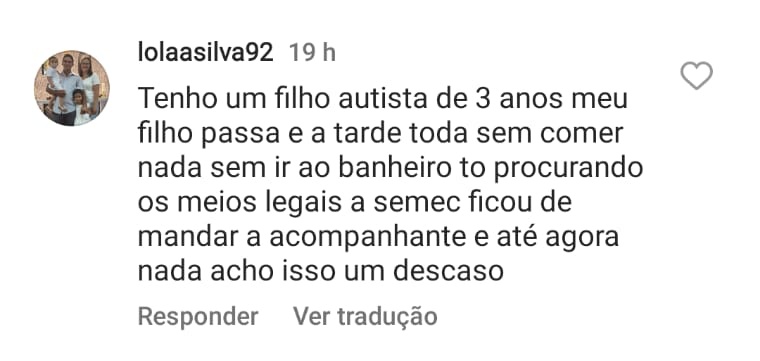 Mais denúncias sobre falta de acompanhantes terapêuticos em Teresina