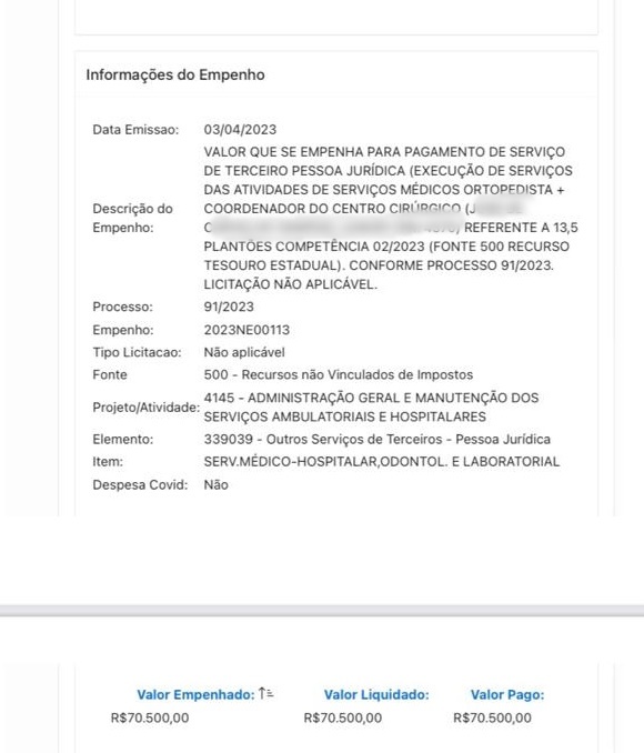 Pagamento 1