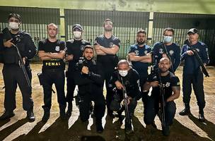 Policiais penas abortaram tentativa de fuga (Foto: Divulgação)