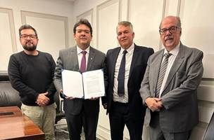Rafael Fonteles com investidores em Lisboa (Foto: Divulgação/Governo do Piauí)