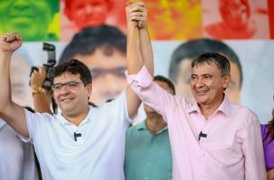 Rafael Fonteles e Wellington Dias (Foto: Divulgação)