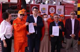 Secretário Chico Lucas anuncia medidas e lança edital com 400 vagas para o Corpo de Bombeiros (Foto: Divulgação)