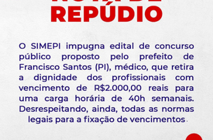 Sindicato repudia concurso de prefeitura que vai pagar R$ 2 mil a médicos (Foto: Rede social)