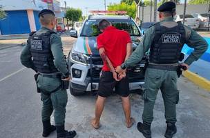 Suspeito de matar ex-mulher a tiros em Parnaíba é preso no estado do Ceará (Foto: Polícia Militar)