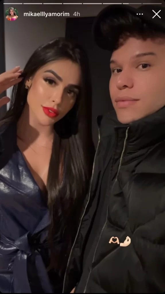 Tierry e namorada
