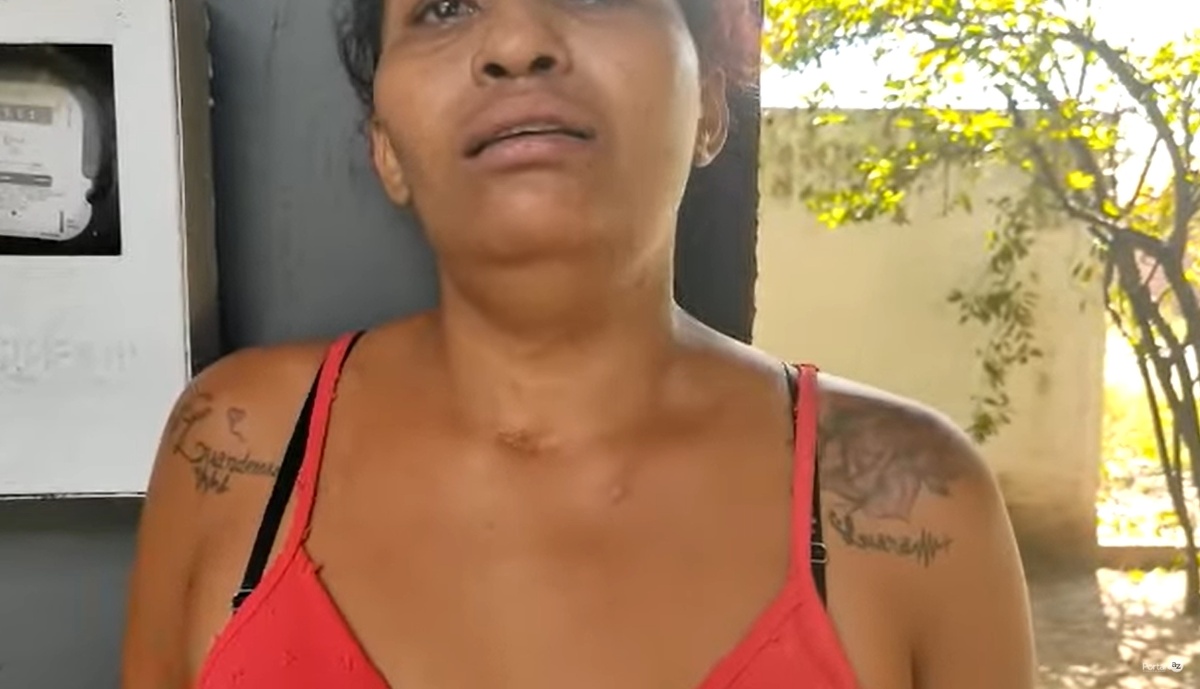 A acusada se entregou a polícia e alegou legítma defesa
