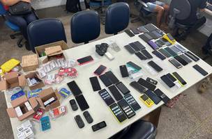 A Polícia Civil restituiu R$ 150 mil em aparelhos celulares (Foto: Polícia Civil)