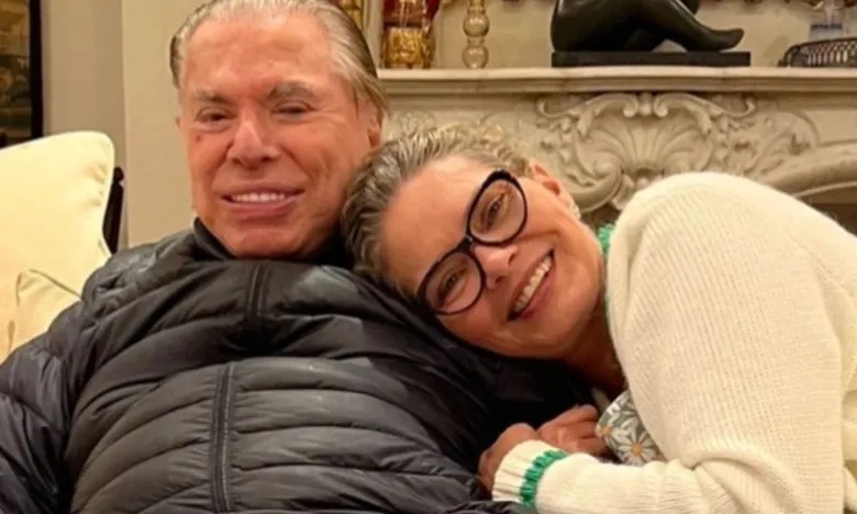 Cintia Abravanel e Silvio Santos