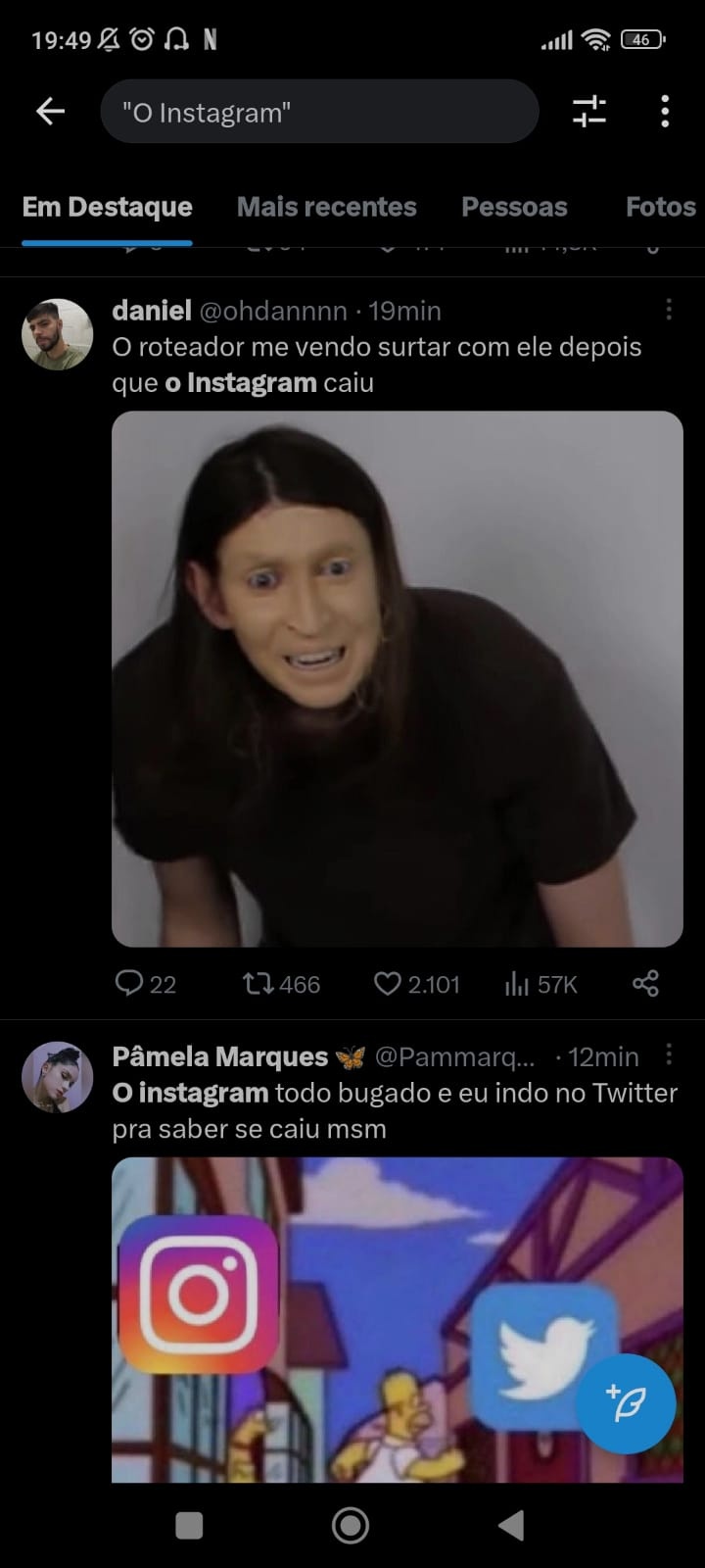 Comentários do Twitter