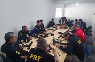 Curso de capacitação para agentes da PRF (Foto: PRF/Divulgação)