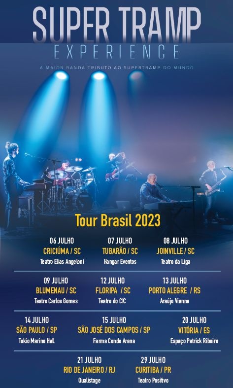 Foto de divulgação da tour