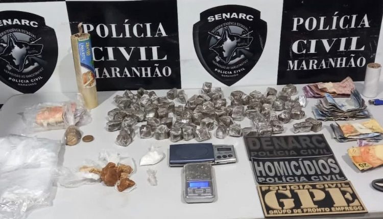 Homem é preso com drogas em Timon