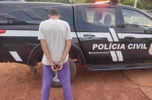 Homem é preso por roubo qualificado (Foto: Polícia Civil)