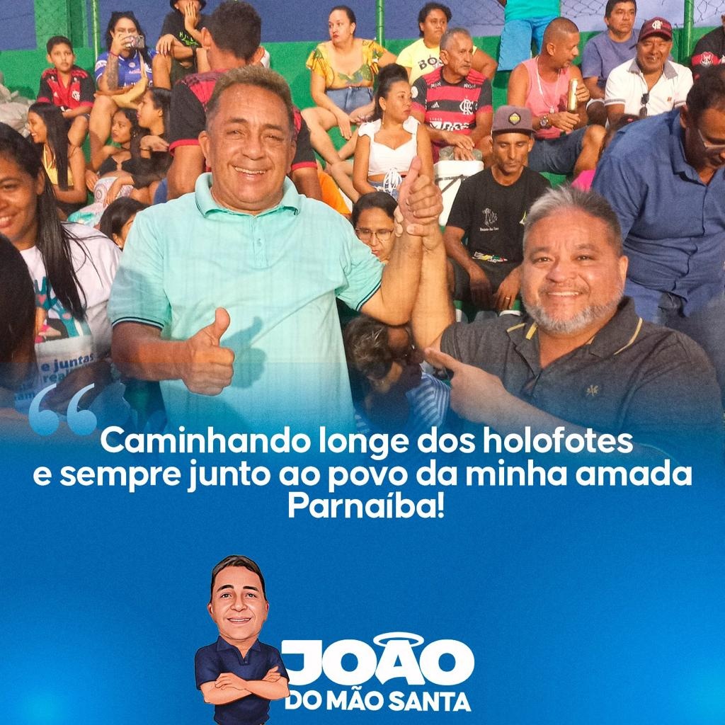 João negando a origem. Adota o sobrenome do prefeito de Parnaíba