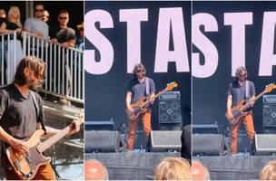 Keanu Reeves se apresenta com a banda Dogstar pela primeira vez em mais de 20 anos (Foto: Reprodução/Instagram/Bottlerock)