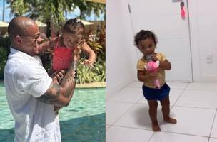 Léo Santana se derrete ao ver Liz cantando música dele: 'Não dá' (Foto: Reprodução/Instagram)