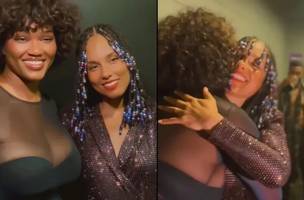 Luedji Luna e Alicia Keys (Foto: Reprodução/Instagram)