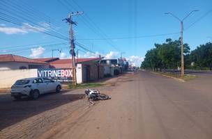 Motociclista fica ferido em acidente na BR 316 (Foto: Divulgação)