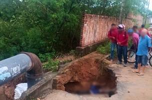 O homem não chegou a receber atendimento médico (Foto: Reprodução)