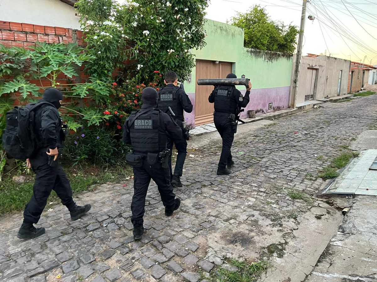 Operação prende 5 faccionados em Teresina
