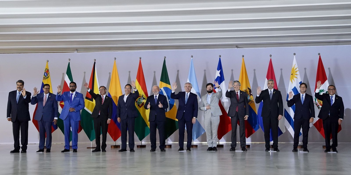 Presidentes da cúpula Sul-Americana
