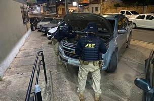 PRF recupera veículo roubado em 2017 (Foto: PRF)