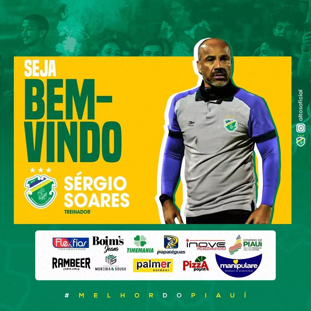 Sérgio Soare é o novo técnico do Jacaré