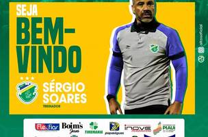 Sérgio Soare é o novo técnico do Jacaré (Foto: Reprodução)