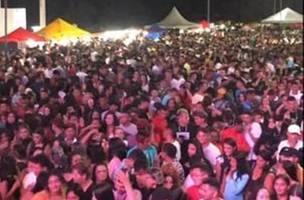 Show de Zé Vaqueiro no Piauí (Foto: Reprodução/Instagram)