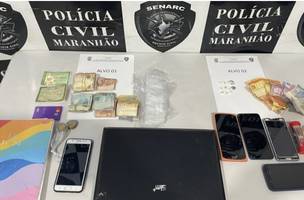 Suspeito de tráfico de drogas é preso em Timon (Foto: Polícia Civil do Maranhão)