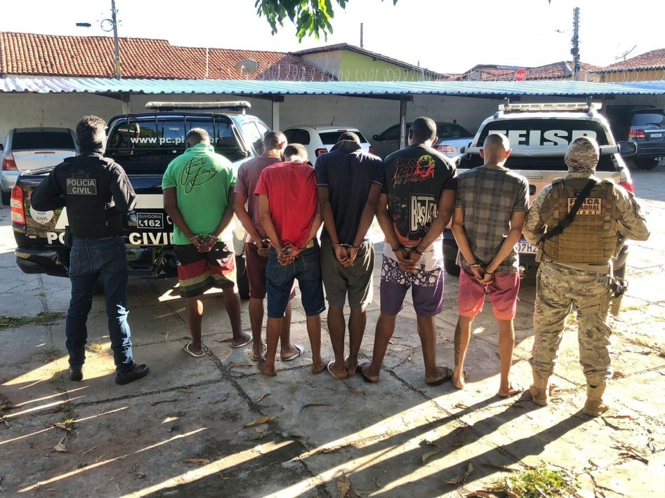 As prisões foram realizadas em cumprimento a mandados de prisão preventiva e um dos homens foi preso em flagrante