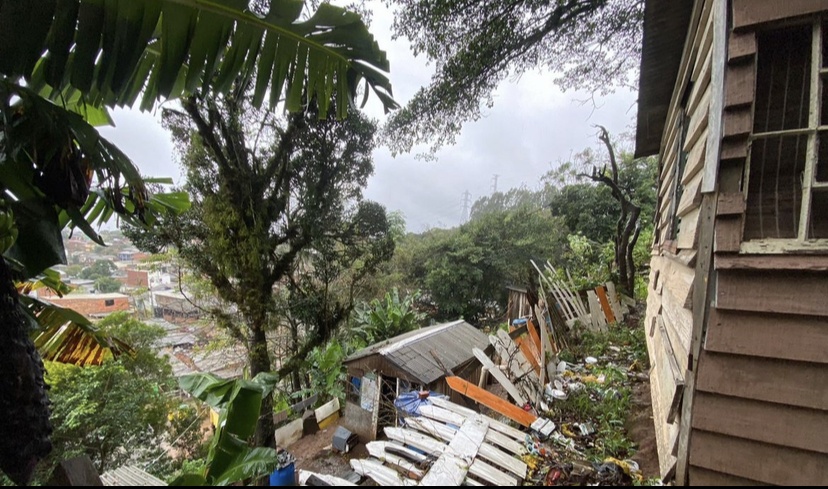 Ciclone atinge cidade no Rio Grande do Sul
