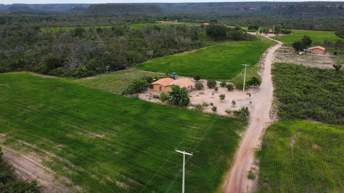 Comunidade Barra da Lagoa no município de Santa Filomenta