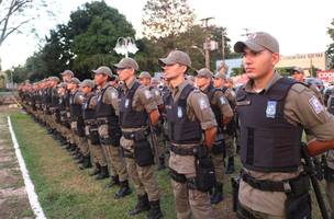 Fonteles anuncia mais de mil novos policiais militares para o Piauí (Foto: SSP/Divulgação)